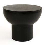 Fate - Modern Black Concrete End Table — view 3