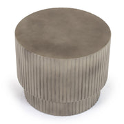 Gruver - Modern Grey Concrete End Table — view 3