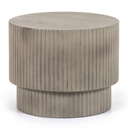 Gruver - Modern Grey Concrete End Table — view 2