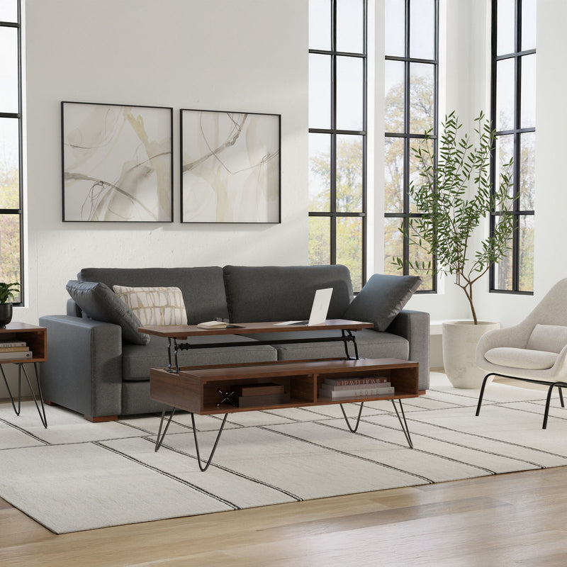 Hunter - Handcrafted Lift Top Coffee Table - R&R Furniture Gallery (Fountain Valley, CA)