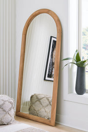 Dairville - Floor Mirror - Brown - R&R Furniture Gallery (Fountain Valley, CA)