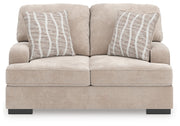 High Profile - Loveseat - Taupe - R&R Furniture Gallery (Fountain Valley, CA)