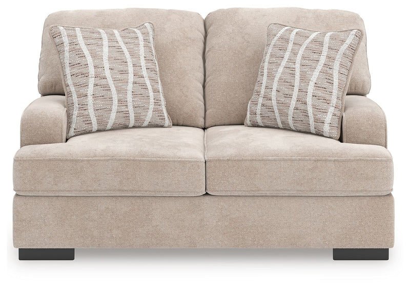 High Profile - Loveseat - Taupe - R&R Furniture Gallery (Fountain Valley, CA)