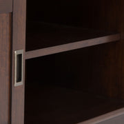 Draper - Handcrafted Mid Century Low TV Media Stand - R&R Furniture Gallery (Fountain Valley, CA)