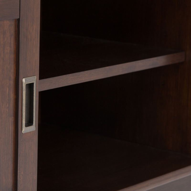 Draper - Handcrafted Mid Century Low TV Media Stand - R&R Furniture Gallery (Fountain Valley, CA)