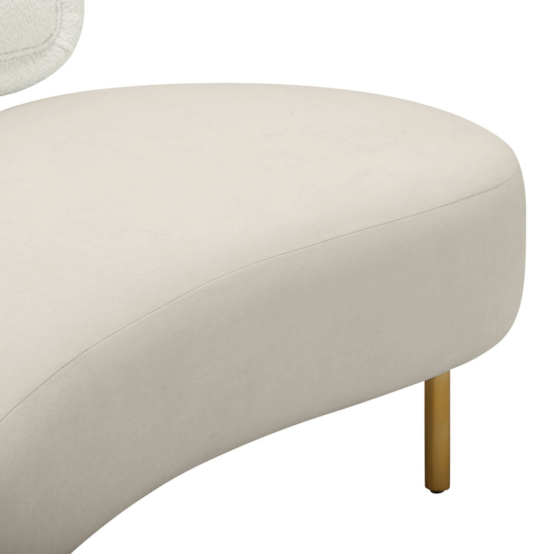 Tischa - Boucle Velvet Sofa - R&R Furniture Gallery (Fountain Valley, CA)