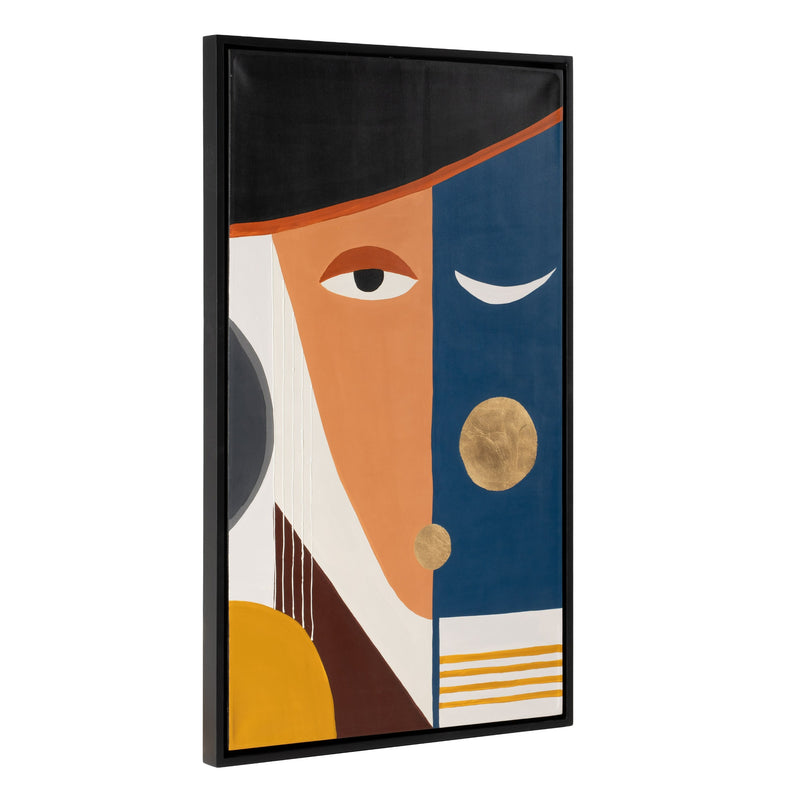Colors Face - Modern 35" x 59" Painting