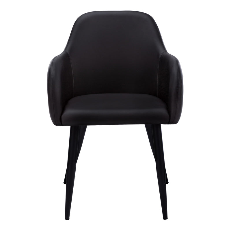 Dining Chair Side, Upholstered For Dining Room, Contemporary & Modern (Set of 2) - R&R Furniture Gallery (Fountain Valley, CA)