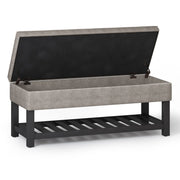 Cosmopolitan - Storage Ottoman Bench With Open Bottom - R&R Furniture Gallery (Fountain Valley, CA)