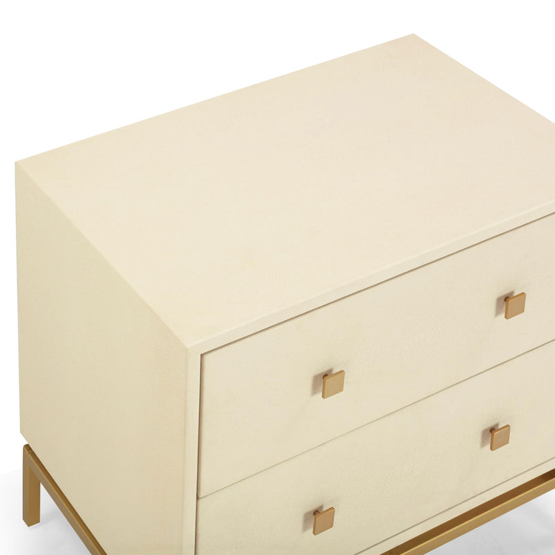 Pesce - 2 Drawer Nightstand - R&R Furniture Gallery (Fountain Valley, CA)