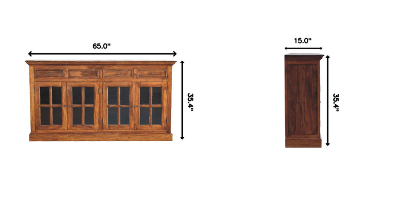 Large Glazed Sideboard - R&R Furniture Gallery (Fountain Valley, CA)