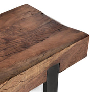 Duarte - Solid Wood Bench - Reclaimed Brown - R&R Furniture Gallery (Fountain Valley, CA)