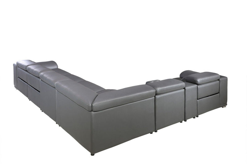 9762 - Power Reclining Sectional - R&R Furniture Gallery (Fountain Valley, CA)