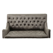 Nurturing - Upholstered Loveseat With Wing Back And Diamond Tufting - R&R Furniture Gallery (Fountain Valley, CA)