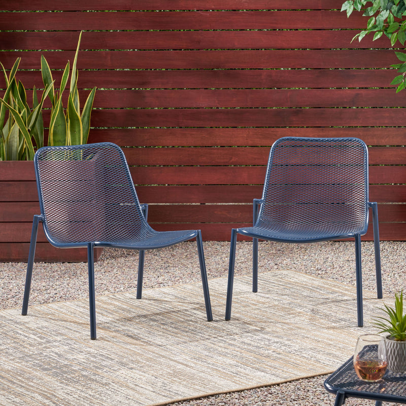 Kincaid - Stackable Iron Chair - R&R Furniture Gallery (Fountain Valley, CA)