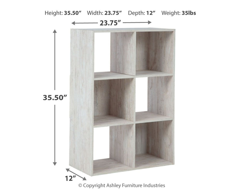 Signature Design by Ashley Paxberry Cube Organizer with multiple compartments for storage and organization.