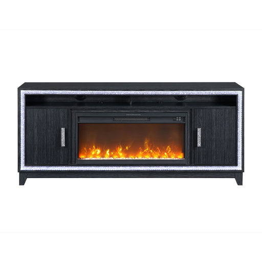 Almera - Fireplace With Adjustable Temperature And LED Options - R&R Furniture Gallery (Fountain Valley, CA)