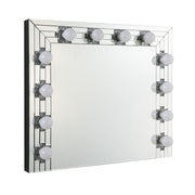 Noralie - Accent Mirror - Faux Diamonds & Mirrored - R&R Furniture Gallery (Fountain Valley, CA)