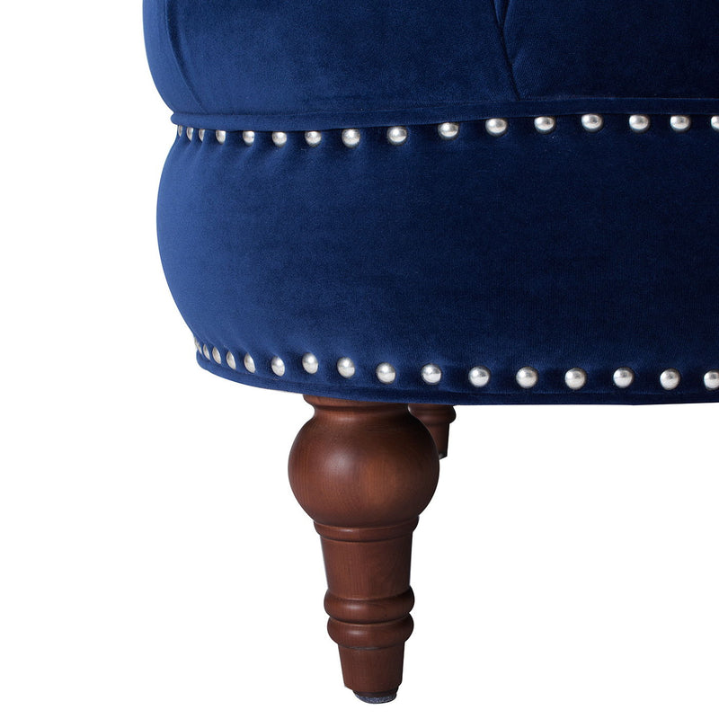 La Rosa - Victorian Tufted Upholstered Accent Chair - R&R Furniture Gallery (Fountain Valley, CA)