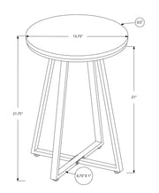 Accent Table, Side, Round Contemporary & Modern Modern Design - R&R Furniture Gallery (Fountain Valley, CA)