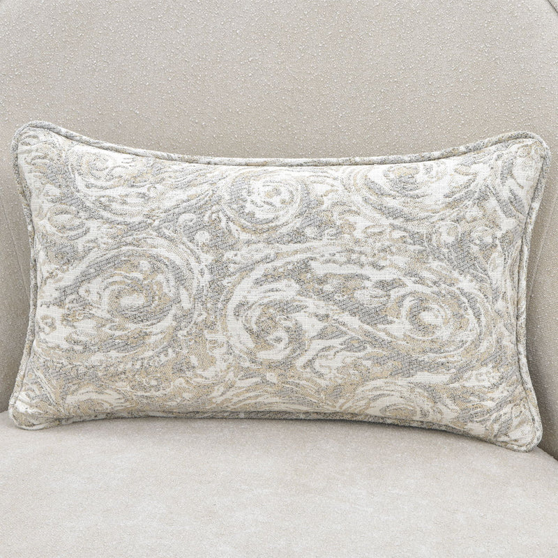 La Marisia - Chenille Accent Chair - Tranquil / Light Champagne - R&R Furniture Gallery (Fountain Valley, CA)
