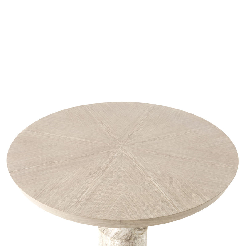 Lotus Bay - 40" Round Gathering Table - Sand - R&R Furniture Gallery (Fountain Valley, CA)