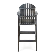 Outdoor Acacia Wood Adirondack Barstools (Set of 2) - R&R Furniture Gallery (Fountain Valley, CA)