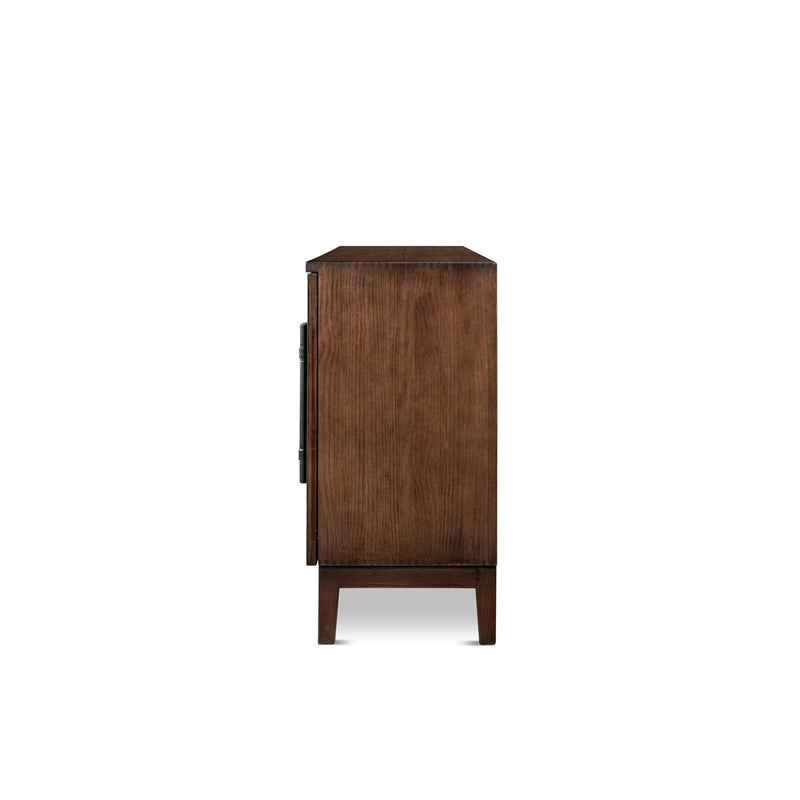 Koa - 4 Door Sideboard - Dark Brown