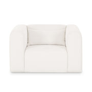 Tarra - Chenille Armchair - Cream - R&R Furniture Gallery (Fountain Valley, CA)