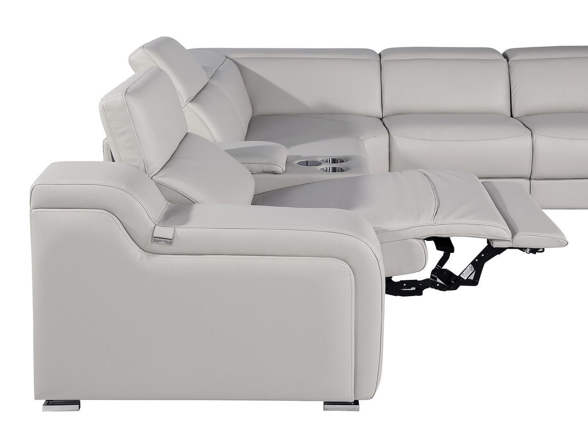 1116 - 12-Piece U-Shaped Sectional Sofa In With 4 Power Recliners & Power Headrests