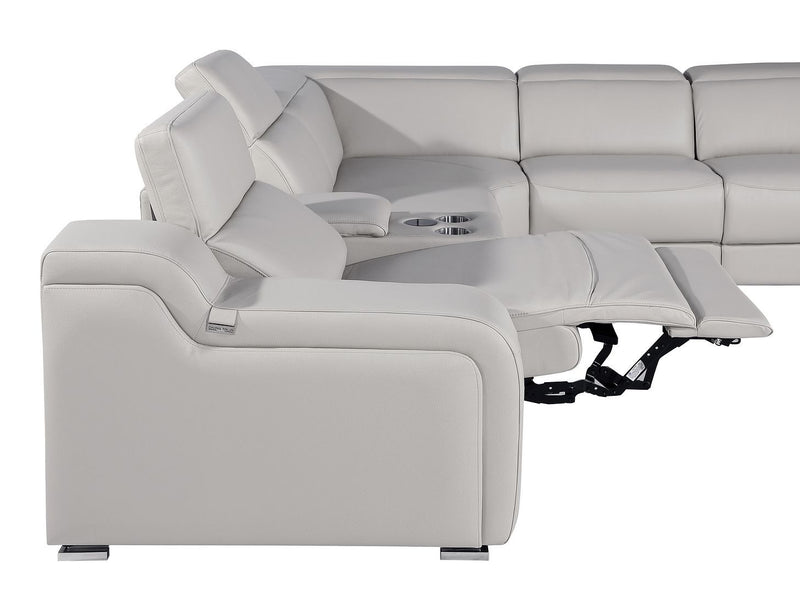 1116 - 12-Piece U-Shaped Sectional Sofa In With 4 Power Recliners & Power Headrests