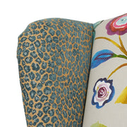 Anya - Boho Chic Wingback Accent Arm Chair - R&R Furniture Gallery (Fountain Valley, CA)