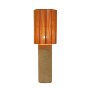 TOV Furniture Mondada concrete floor lamp with a modern cylindrical design and minimalist aesthetic.