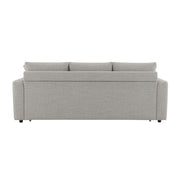 Connie - Sofa With Sleeper - Gray Boucle - R&R Furniture Gallery (Fountain Valley, CA)