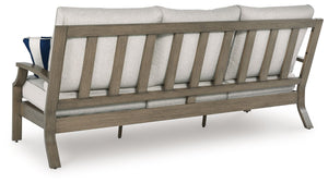 Rainier Ranch - Sofa With Cushion - Brown / Beige - R&R Furniture Gallery (Fountain Valley, CA)