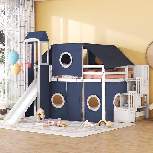 Loft Bed With Tent And Tower - R&R Furniture Gallery (Fountain Valley, CA)