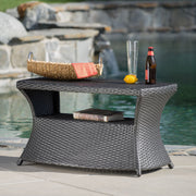Berkeley - Chaise Lounge Side Table - R&R Furniture Gallery (Fountain Valley, CA)