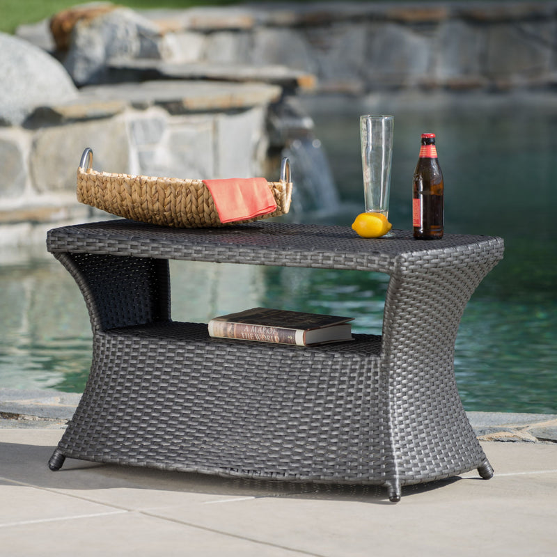 Berkeley - Chaise Lounge Side Table - R&R Furniture Gallery (Fountain Valley, CA)