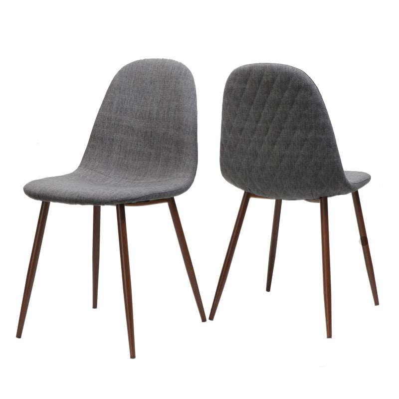 Elegant Dining Chair Set With Fabric - R&R Furniture Gallery (Fountain Valley, CA)