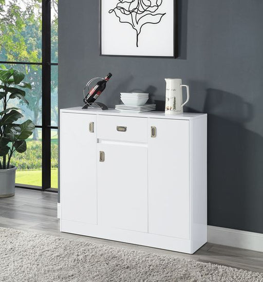 Pagan - Server - White High Gloss - R&R Furniture Gallery (Fountain Valley, CA)