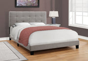 Bed, Upholstered, Frame Only, Transitional - R&R Furniture Gallery (Fountain Valley, CA)