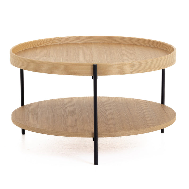 Savoy - Modern Natural Ash Medium Coffee Table — view 3