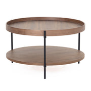 Savoy - Modern Walnut Medium Coffee Table — view 4