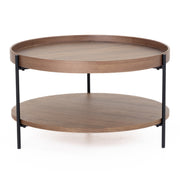 Savoy - Modern Walnut Medium Coffee Table — view 5