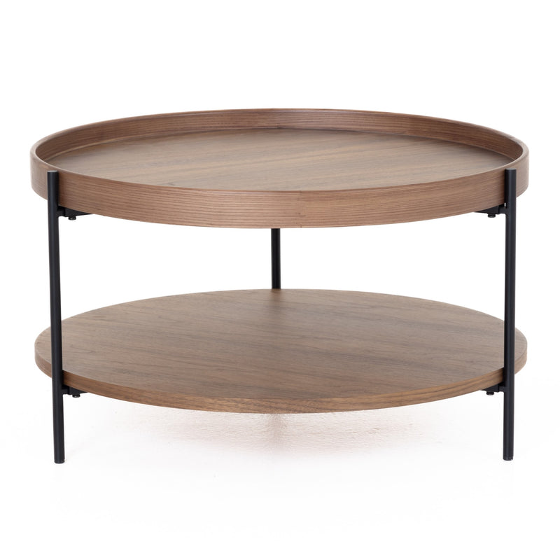 Savoy - Modern Walnut Medium Coffee Table — view 5