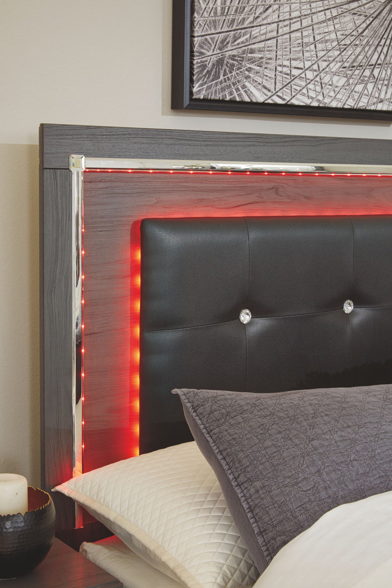 Lodanna - Upholstered Panel Bed - R&R Furniture Gallery (Fountain Valley, CA)