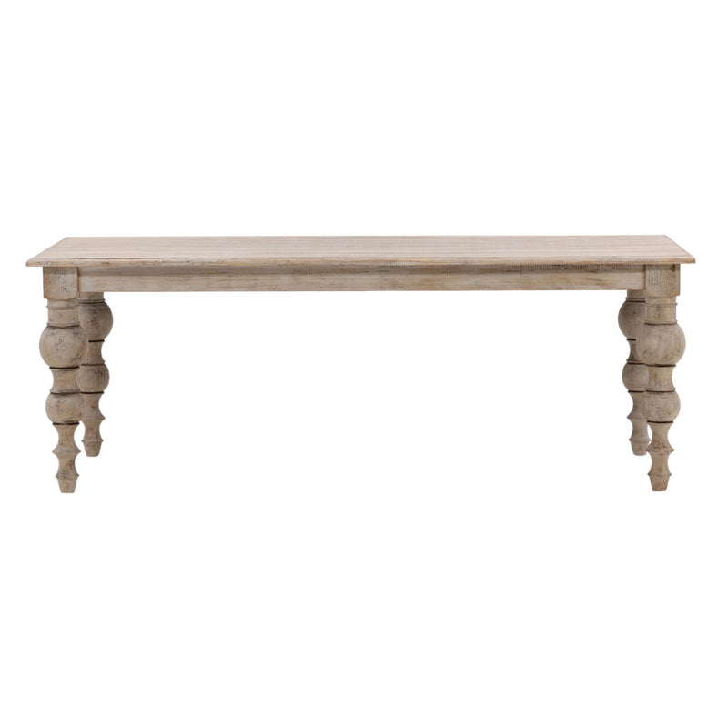 Merak - Dining Table 84" - Antique Weathered