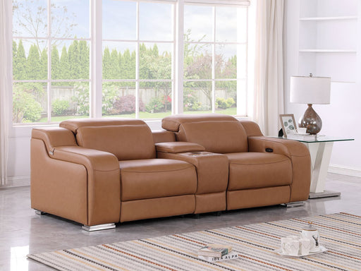1116 - 3-Piece Modular Power Reclining Console Loveseat In With 2 Power Recliners & Power Headrests - R&R Furniture Gallery (Fountain Valley, CA)