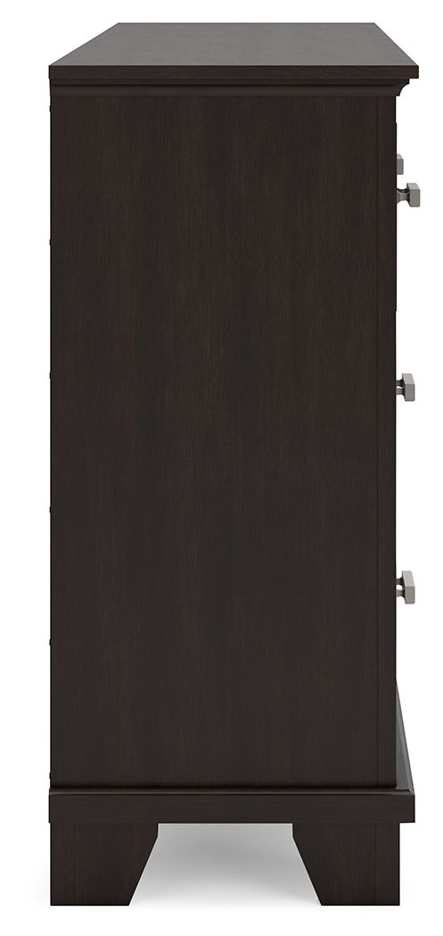 Covetown - Dresser - Dark Brown - R&R Furniture Gallery (Fountain Valley, CA)