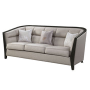 Zemocryss - Sofa With 3 Pillows - Beige Fabric - R&R Furniture Gallery (Fountain Valley, CA)